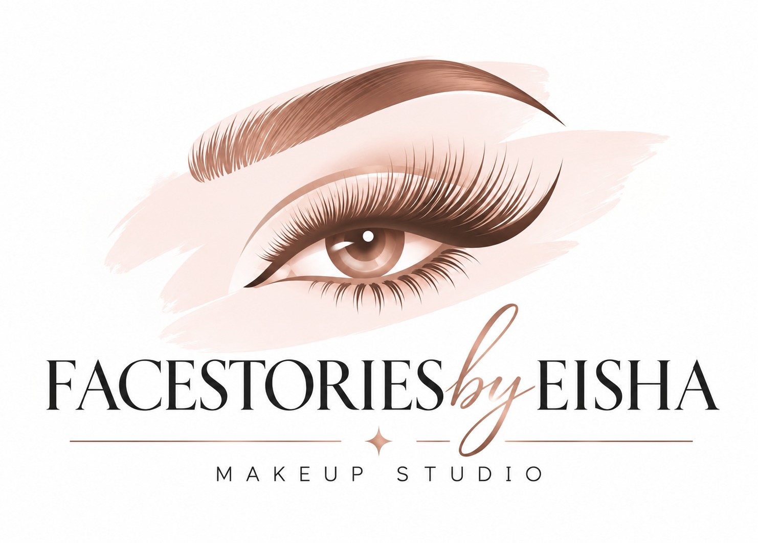 FaceStoriesbyEisha Makeup Studio logo